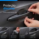 adesivos de fibra de carbono para porta