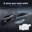 adesivos de fibra de carbono para porta